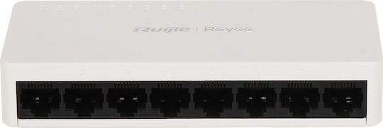 Ruijie RG-ES08G Unmanaged L2 Switch with 8 Gigabit (1Gbps) Ethernet Ports and 8 SFP Ports