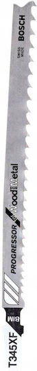 Bosch T 345 Xf Jig Saw Blades 108 Mm Bim Metal 2 Pieces