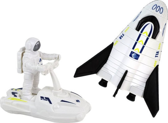 Leantoys Космическа Мисия Комплект Космическа Ракета Астронавт Космически Кораб 5 Части