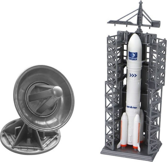 Leantoys Космическа Мисия Комплект Космическа Ракета Астронавт Космически Кораб 5 Части