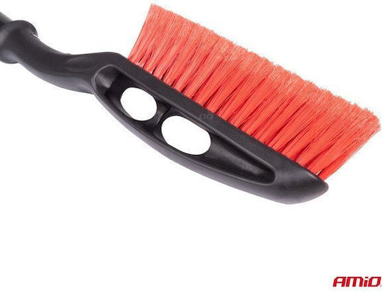 Teleskopische Autoscheibenkratzer Mit Bürste 75-94cm Amio-04150