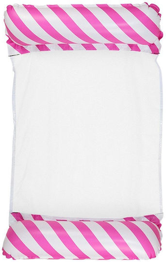 Lean Toys Inflatable Sea Raft Pink 120x70cm