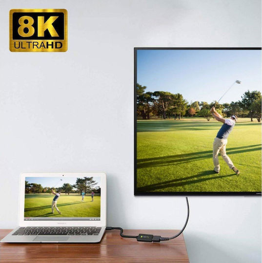 Techly Μετατροπέας mini DisplayPort male σε HDMI female (364170)