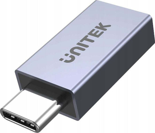 Unitek Converter USB-C male to USB-C female Gray 1pcs A1038GY01