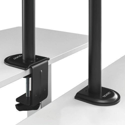 SENSE7 Float Double Επιτραπέζια Βάση για 2 Οθόνες έως 32" με Βραχίονα
