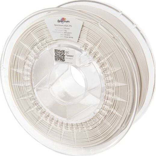 Spectrum ASA 3D Printer Filament 1.75mm Polar White 1kg