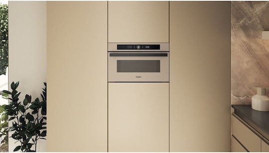 Whirlpool Built-in Microwave Oven with Grill 31lt Beige