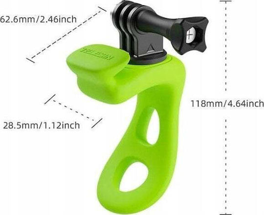 Telesin Action-Kamera-Unterstützungsbasis Tlq-002 für GoPro / SJCam / Xiaomi / DJI / Insta360