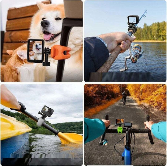 Telesin Action-Kamera-Unterstützungsbasis Tlq-002 für GoPro / SJCam / Xiaomi / DJI / Insta360