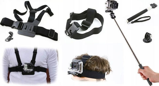 Xrec Baze de suport pentru camere de acțiune SB3786 pentru GoPro / SJCam / Xiaomi