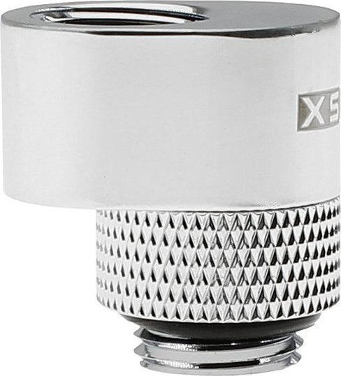 Xspc Xspc G1/4 Rotary Connector 7mm Offset Chrome