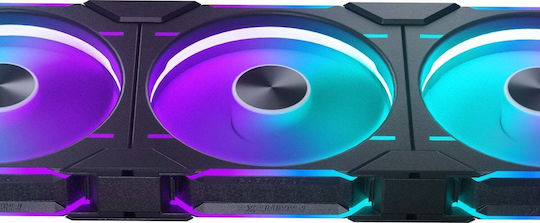 Phanteks PH-F140D30 Case Fan 2000rpm 71.93cfm with RGB Lighting and 4-Pin PWM Connection 3pcs