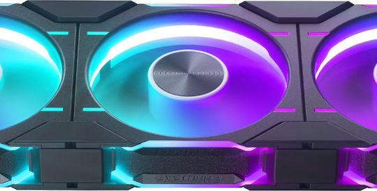 Phanteks PH-F120D30 Reverse Blade Case Fan 2000rpm 61.5cfm with RGB Lighting and 4-Pin PWM Connection