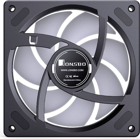 Jonsbo Case Fan 120mm 65.26cfm with ARGB Lighting and 4-Pin PWM Connection