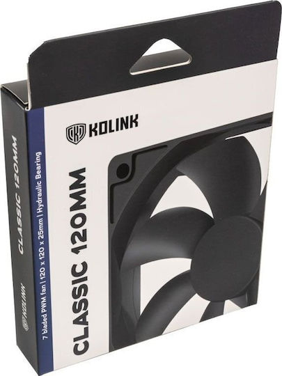 Kolink Case Fan 120mm (1500rpm) Without LED Lighting