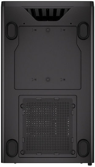 Krux Helio Micro Tower Κουτί Υπολογιστή Μαύρο