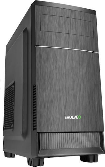 Evolveo M1 Micro Tower Computer Case Black