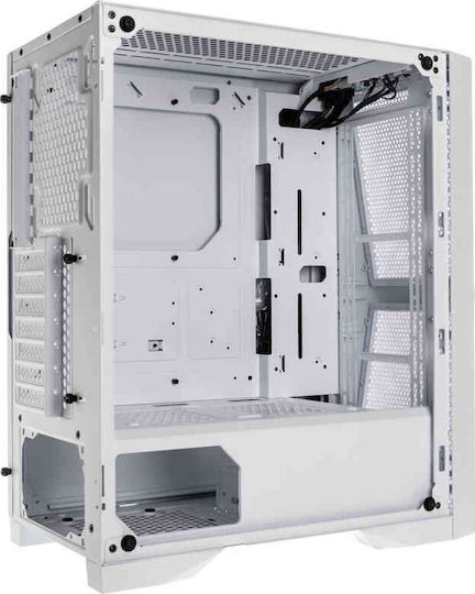 Raijintek Silenos MS Gaming Middle Tower Carcasă Calculator cu Fereastră Laterală Alb