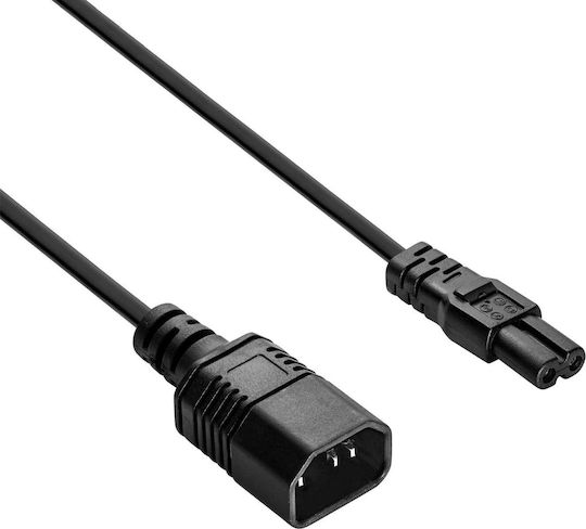 Akyga Power Cable Ak-pc-15a Power Cable Black 1.5 M C14 Panel C7 Panel