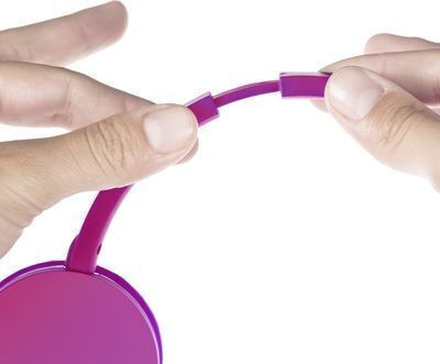 Energy Sistem Colors Mic Ενσύρματα On Ear Ακουστικά Μωβ