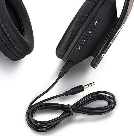 PowerLocus P2 Wireless / Wired Over Ear Headphones with Radio Multicolored