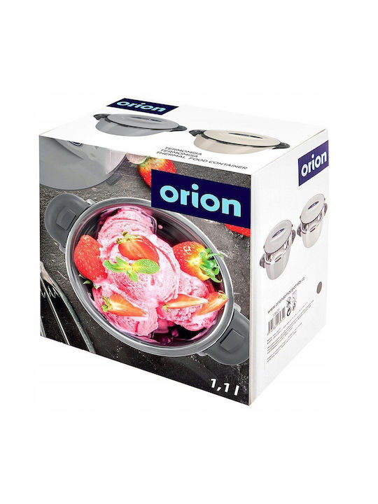 Orion Inox Thermo Lunch Box Gray 900ml