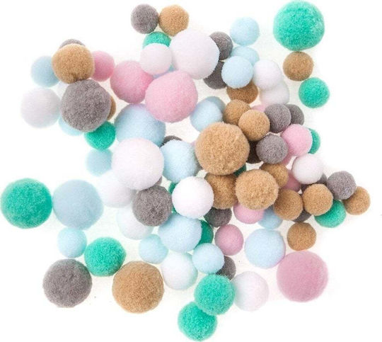 Stnux Blumen Reichhaltiger Mix Gefrorene Pastell 90 Stück