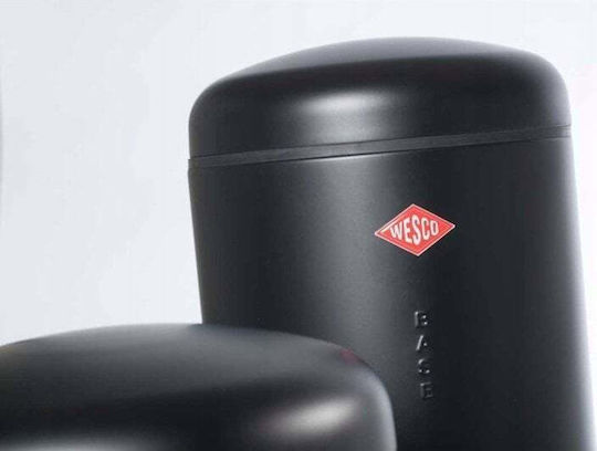 Wesco Coș De Gunoi BaseBoy Plastic Cu Pedală Negru 20lt