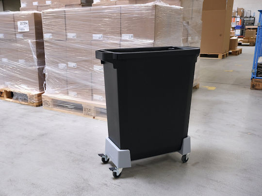 Durable Κάδος Απορριμμάτων Πλαστικός Γκρι 60lt