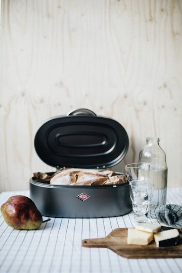Wesco Brotkasten Kunststoff Schwarz