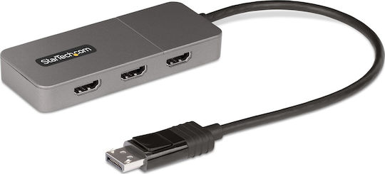 Αξεσουάρ Εικόνας Startech 3-port Mst Hub Displayport To Triple Hdmi Monitors 4k 60hz Dp 1.4 Multi-monitor
