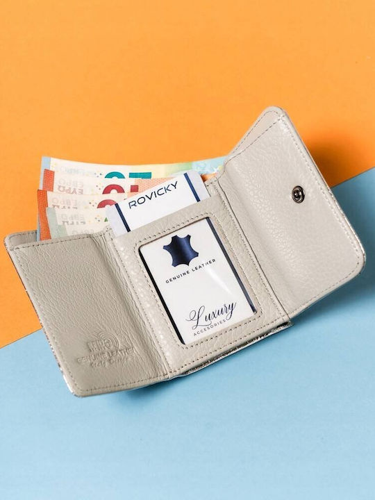 Small Women's Wallet with RFID Silver