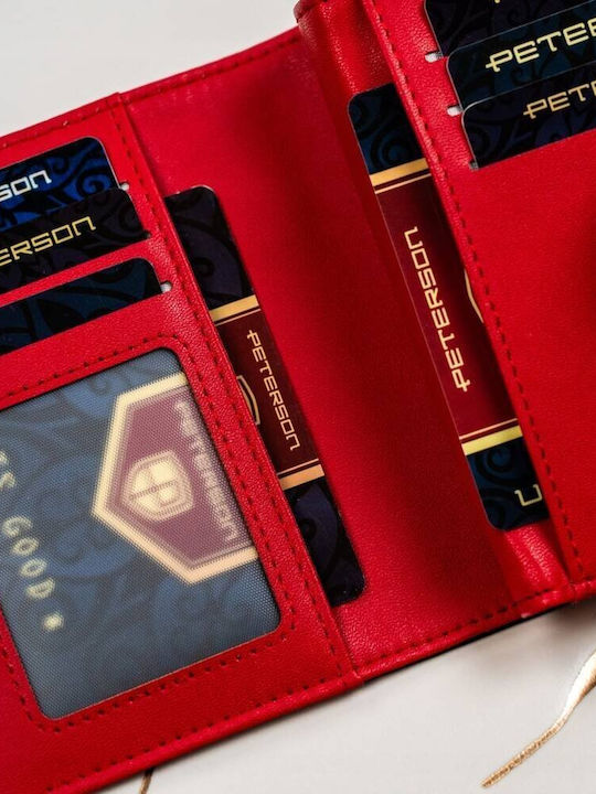 Дамско Портмоне Класически с RFID Червен