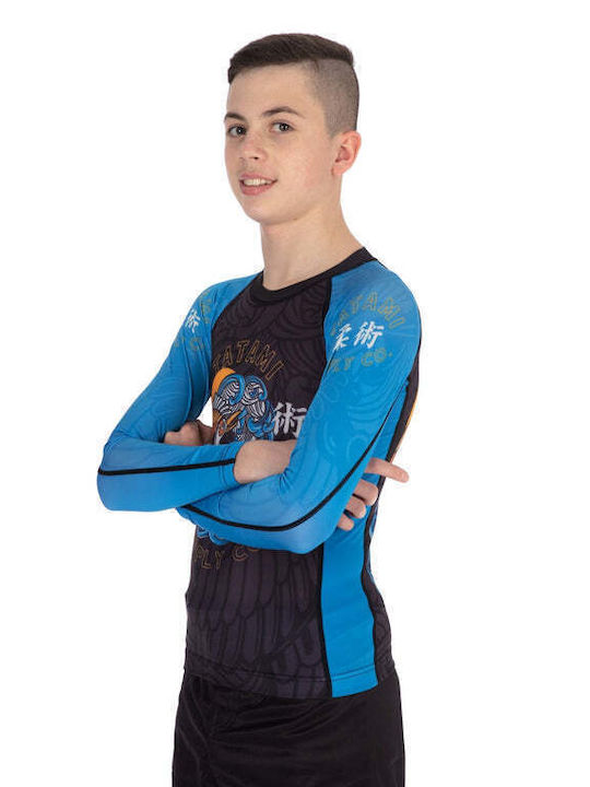 Tatami Fightwear Детска Дълъг Ръкав Блуза Черна