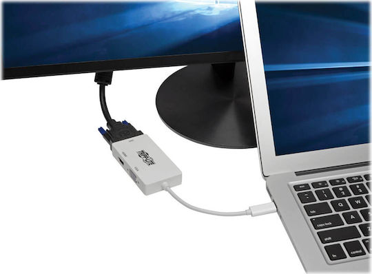 Eaton USB-C Dockingstation für Laptops mit HDMI 4K Weiß