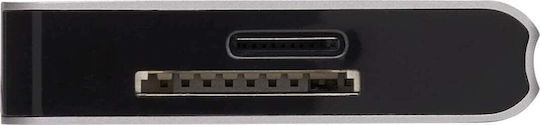 Eaton USB-C Docking Station with HDMI 4K PD Ethernet Gray (U442-DOCK5D-GY)
