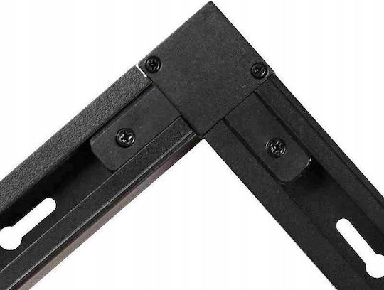 DPM L Typ Verbinder Oberflächenmontierte Schienensystem Schwarz X-line
