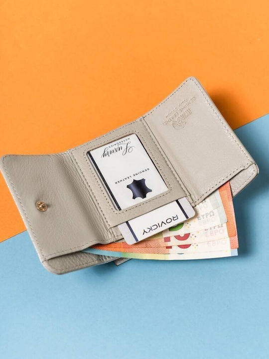 Klein Damen Geldbörse mit RFID Silber