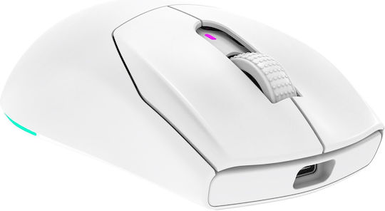 Rampage Prote M5 Pro Ασύρματο RGB Gaming Ποντίκι 26000 DPI Λευκό