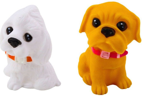 Set Figurine Cățeluș Drăguț Cauciuc 8cm 6 Bucăți Lean Toys