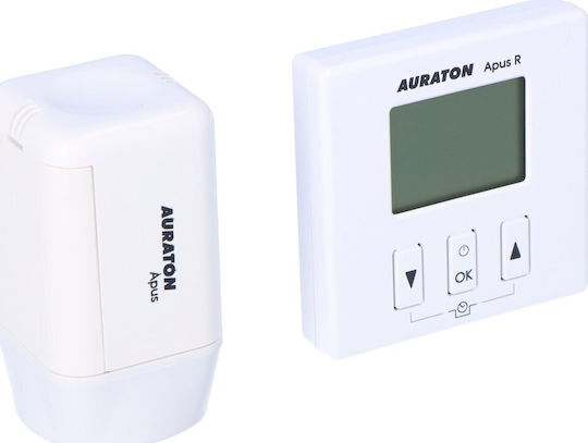 Auraton Auraton Apus Set Täglicher Kabelloser Temperaturregler Elektrisches Heizkörperventil Set Nachfolger Für Modell 200tra
