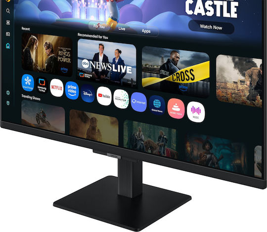 Samsung LS27FM500EUXEN IPS Smart Monitor 27" FHD 1920x1080 με Χρόνο Απόκρισης 5ms GTG