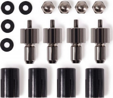 Alphacool Core Push Mounting 25mm M3/m4/unc 6-32 Set 4x Сив