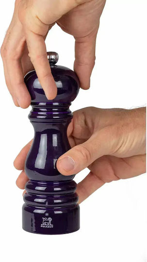 Peugeot Manual Pepper Mill Inox in Purple Color 18cm