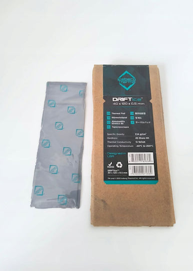 Iceberg Thermal DRIFTIce 40x120x0.5mm Thermal Pad Gray