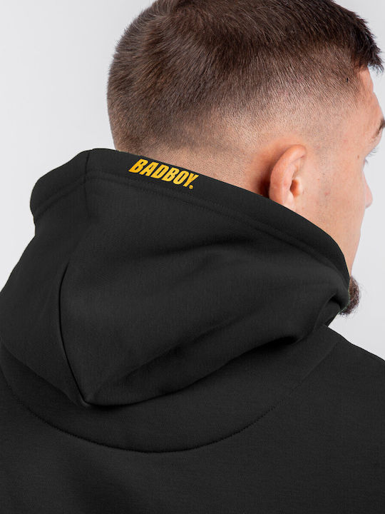 Φούτερ με Κουκούλα Black/gold