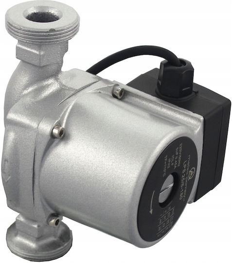 Circulation Pump Central Heating Lps 25/40s 180mm Cable Plug + Fittings Malecpompy
