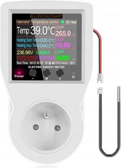 Thermostat 230v Socket Energy Meter Wifi Tuya