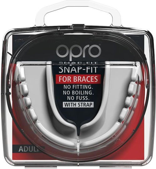 Μασέλα Σιδεράκια Opro Snap-fit White