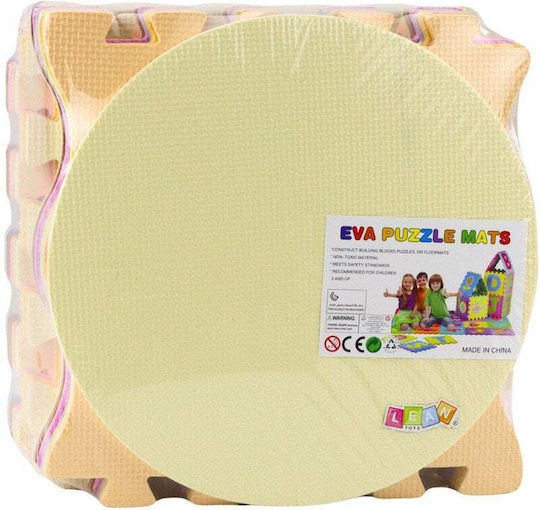 Lean Toys Puzzle de podea educativ pentru copii 16buc